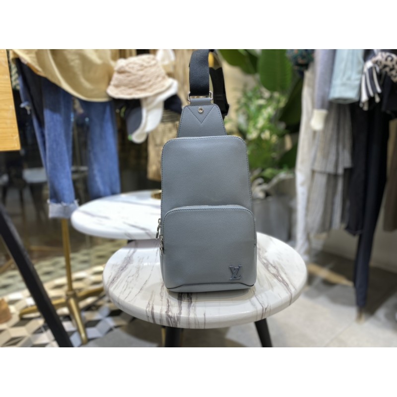 Louis Vuitton Avenue Sling Bag Taiga Leather M30801/M30803